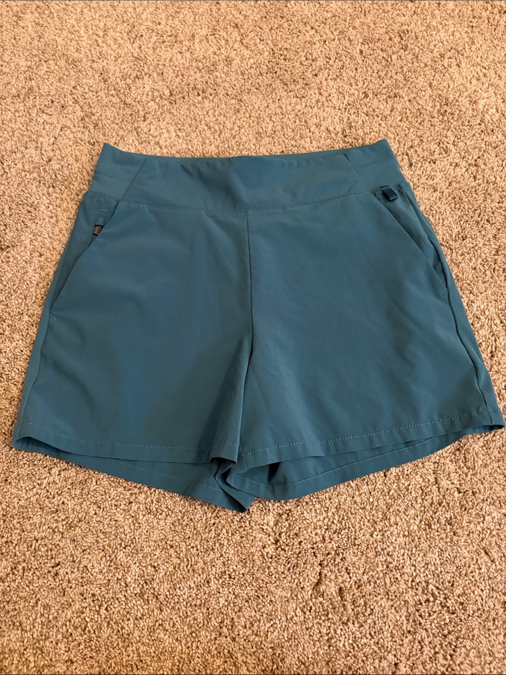 Athleta Teal Athletic Shorts